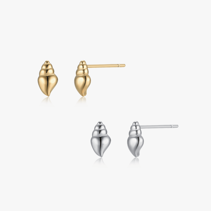 Seashell Studs - Flaire & Co.