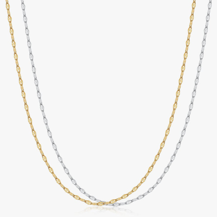 Sequin Chain Necklace - Flaire & Co.