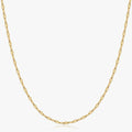 Gold Sequin Chain Necklace - Flaire & Co.