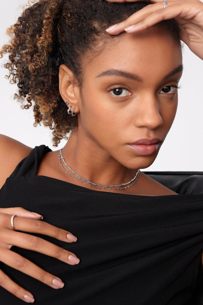 Sequin Chain Necklace - Flaire & Co.