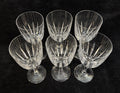 Set of 6 Atlantis Castelo Cut Crystal Water Goblets