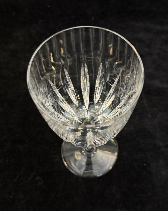 Set of 6 Atlantis Castelo Cut Crystal Water Goblets