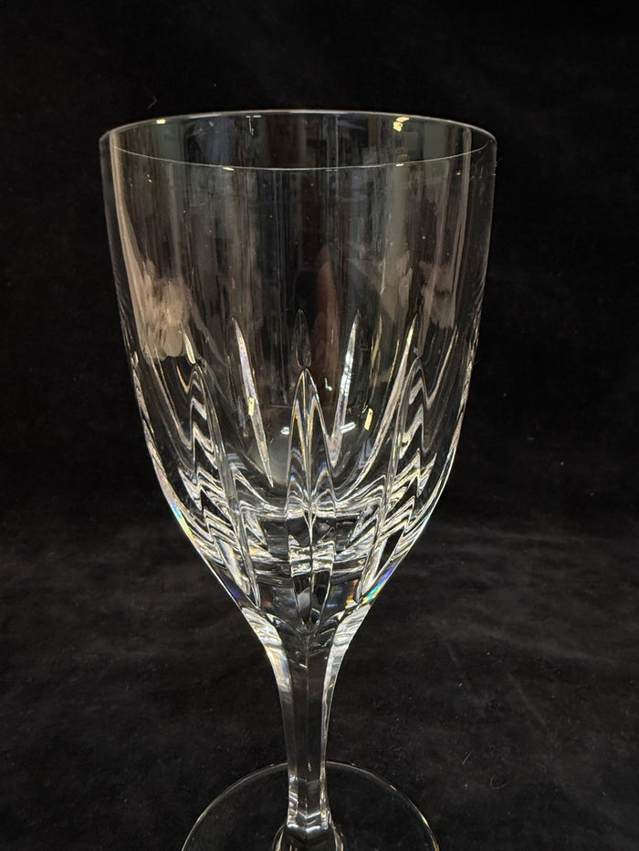 Set of 6 Atlantis Castelo Cut Crystal Water Goblets