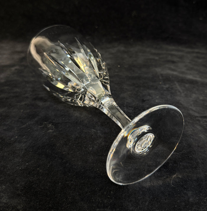 Set of 6 Atlantis Castelo Cut Crystal Water Goblets