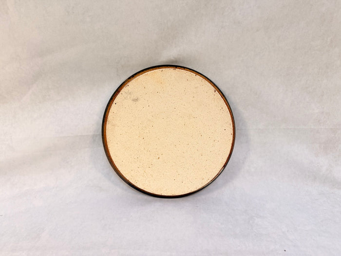 Set of 6 Glazed Stoneware Plates and Salt & Pepper Shakers