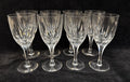 Set of 8 Atlantis Castelo Cut Crystal Water Goblets
