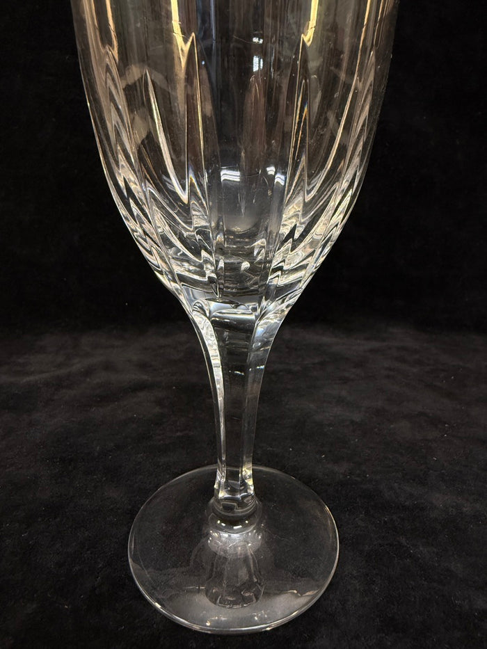 Set of 8 Atlantis Castelo Cut Crystal Water Goblets