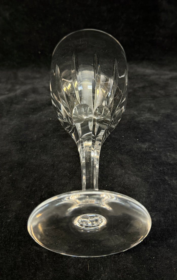 Set of 8 Atlantis Castelo Cut Crystal Water Goblets