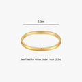 Simple Stacker Cuff Bangle Bracelet - Flaire & Co.