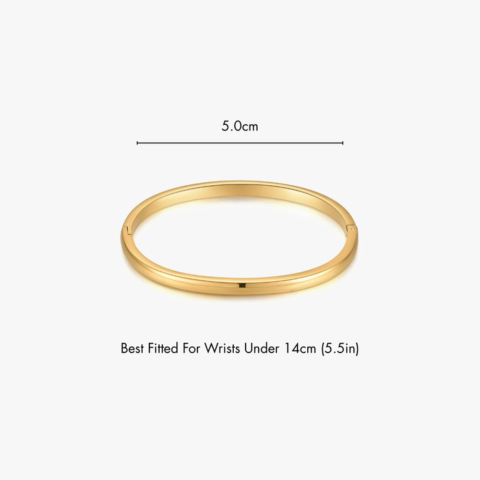 Simple Stacker Cuff Bangle Bracelet - Flaire & Co.