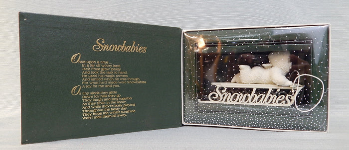Slip, Sliding Away Dept. 56 Snowbabies