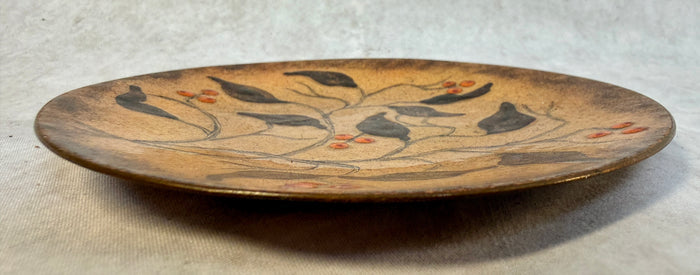 Small Decorative Copper Plate from Chile