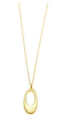 Small Oval Vermail Necklace - The Riviera Towel Company