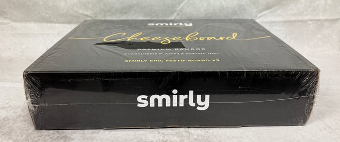 Smirly Epic Festif Board V3 Premium Bamboo Cheese Board Charcuterie Platter - NEW!