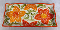 Spanish Floral Appetizer or Bread Plate