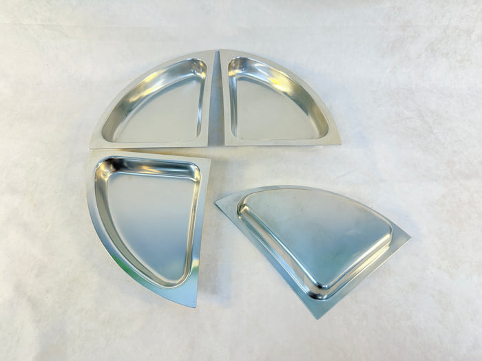 MCM Stainless Steel Serving Dishes - Lot of 12