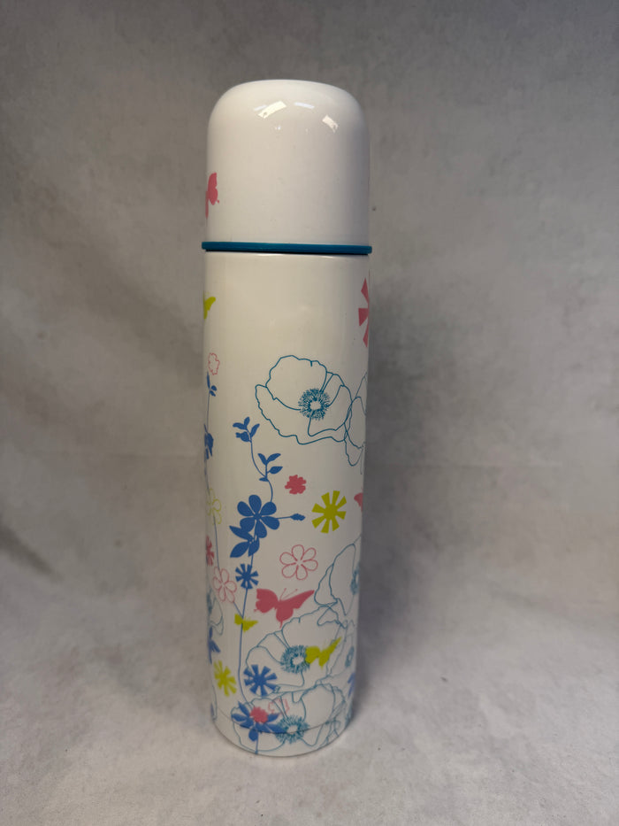 Starbucks 2006 Pylones 17 oz. Stainless Steel Pastel Floral Thermos