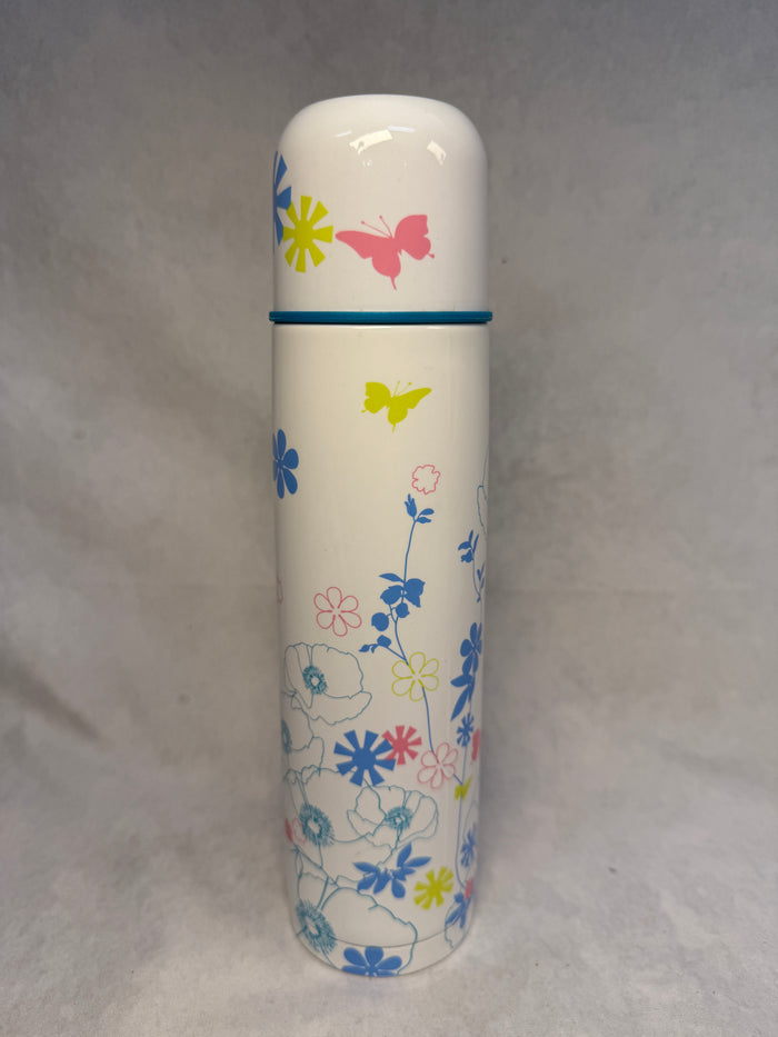 Starbucks 2006 Pylones 17 oz. Stainless Steel Pastel Floral Thermos