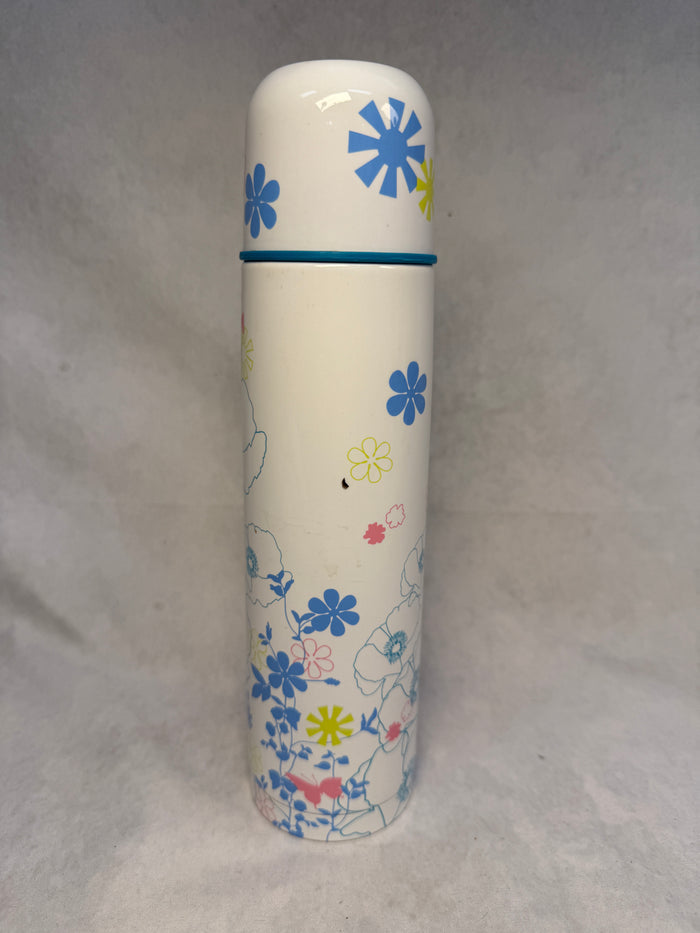 Starbucks 2006 Pylones 17 oz. Stainless Steel Pastel Floral Thermos