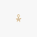 Starfish Pave Hoop Charm (Single) - Flaire & Co.