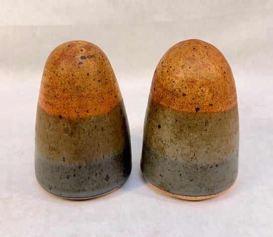 Stoneware Salt & Pepper Shakers