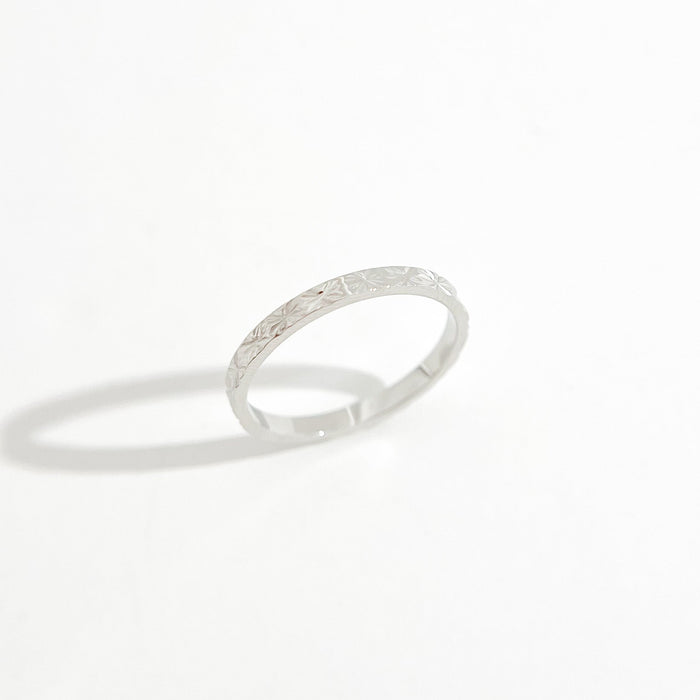 Sunburst Band Gold Ring - Flaire & Co.