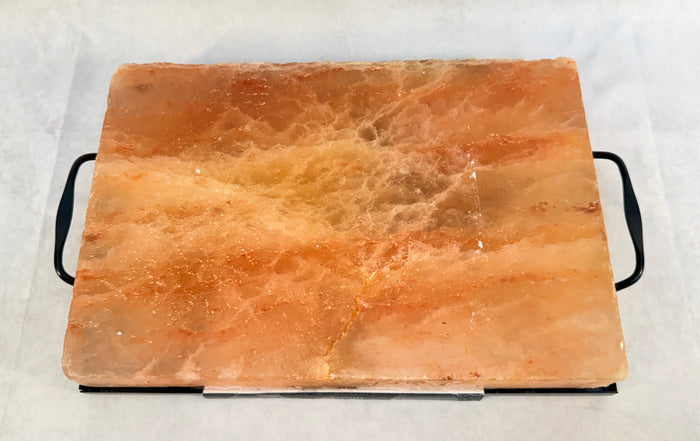 Sur La Table Himalayan Salt Block with Holding Tray