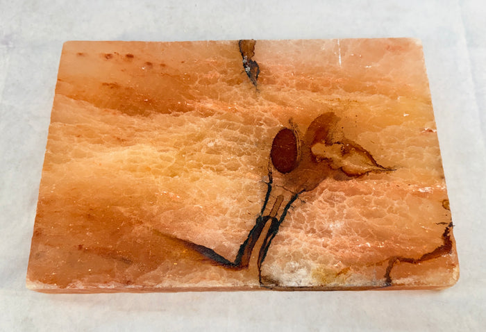 Sur La Table Himalayan Salt Block with Holding Tray