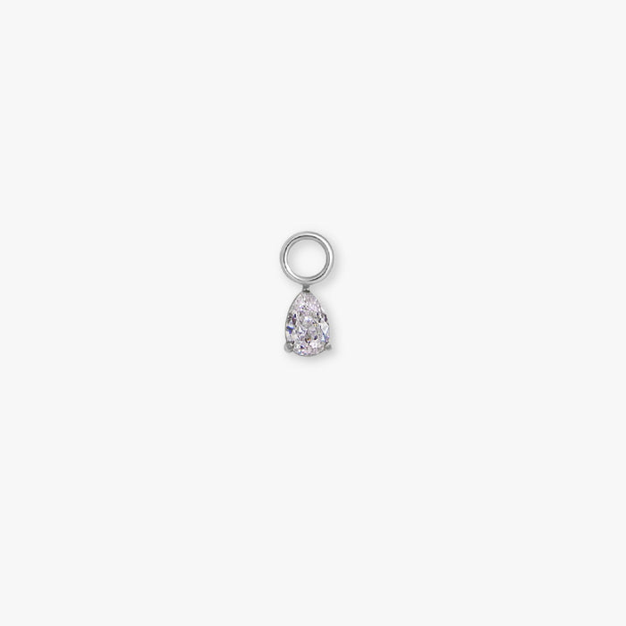 Tear Drop Hoop Charms - Flaire & Co.
