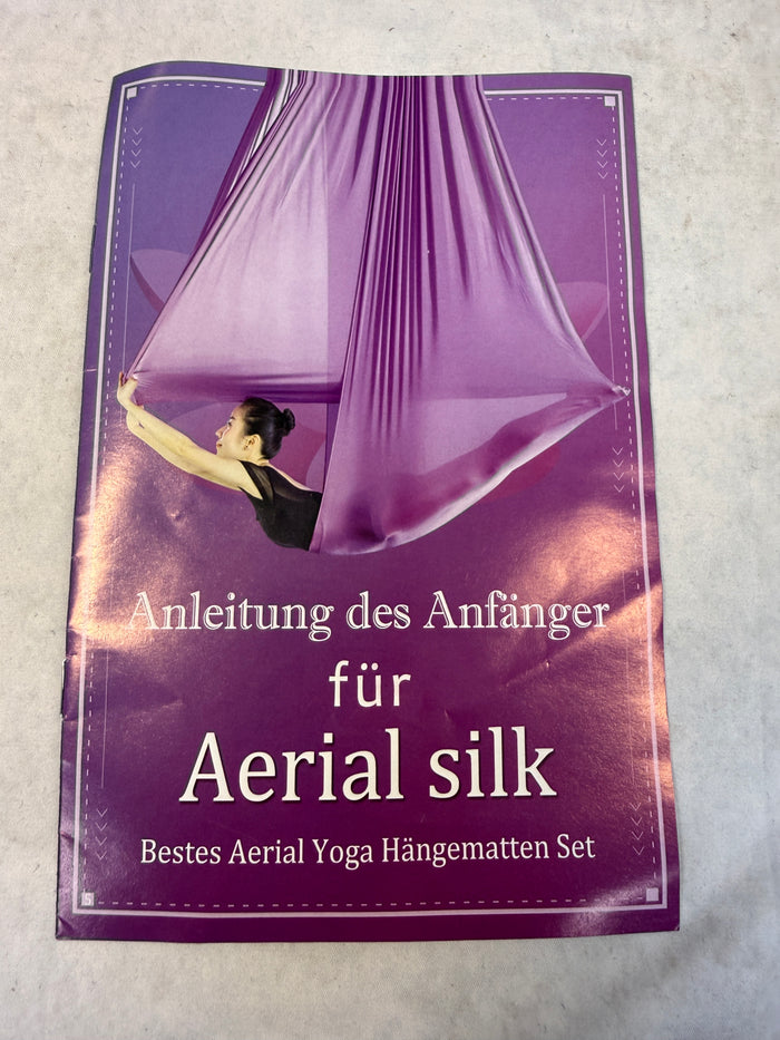 Teslang Aerial Yoga Trapeze, Turquoise, 5M x 2.8M in Gray Bag - Brand New!