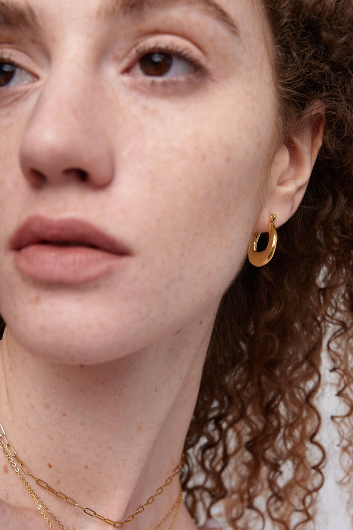Textured Hoops - Flaire & Co.