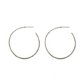 Textured Large Hoops
