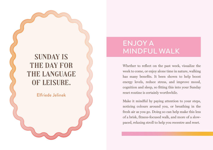 The Sunday Reset