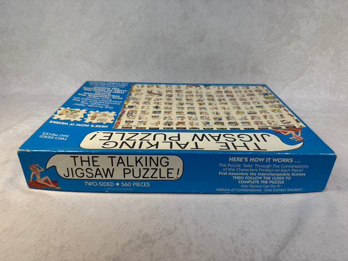 The Talking Puzzle The Beach Buffalo Games 1991 560 Piece Jigsaw Puzzle - Certified Complete!