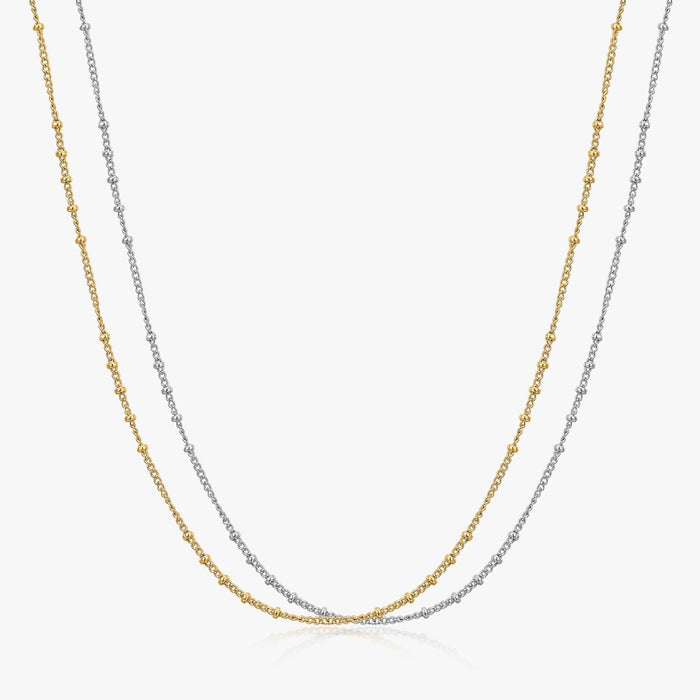 Thin Beaded Necklaces - Flaire & Co.