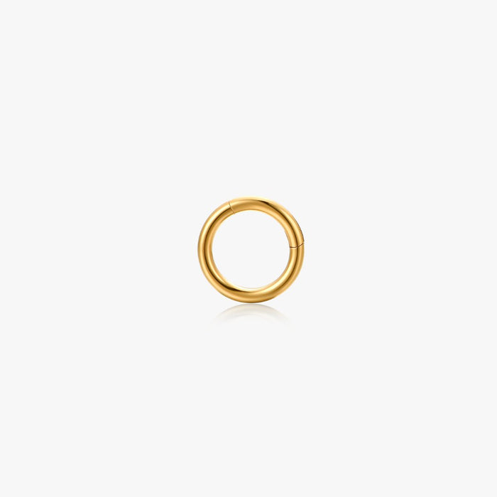 Titanium Clicker Hoops - Flaire & Co.
