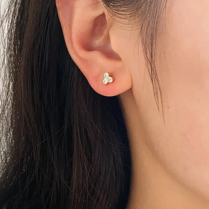 Trio Stud Earrings