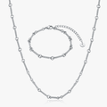 Twisted Chain Silver Bundle - Flaire & Co.