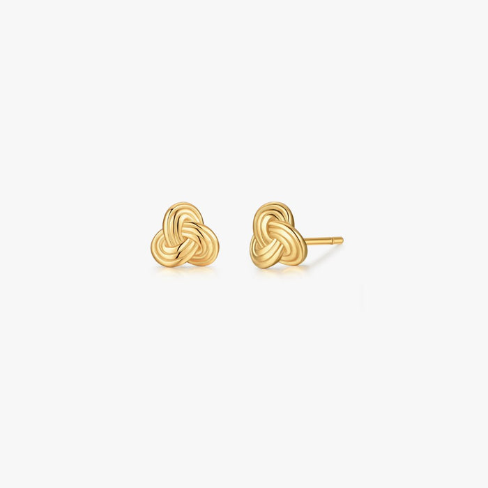 Twisted Knot Studs (Greek Inspired Collection) - Flaire & Co.