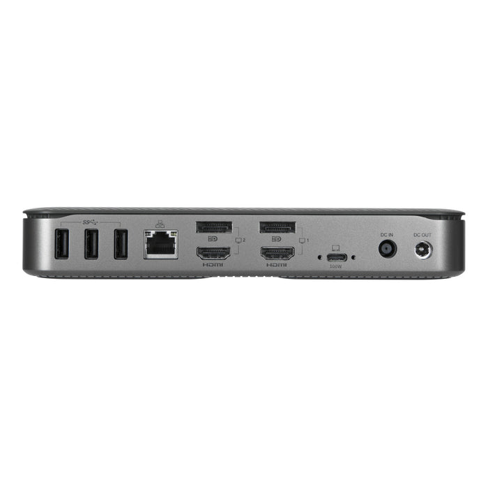 USB-C® Hybrid/Universal 4K Quad Docking Station with 100W PD