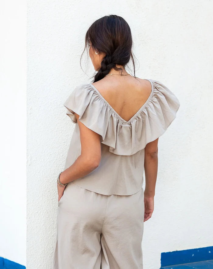Veranda Ruffle Top