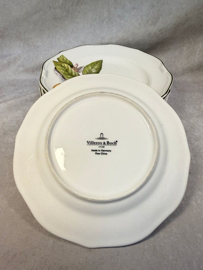 Villeroy & Boch Cascara 8" Salad Plates - Lot of 8