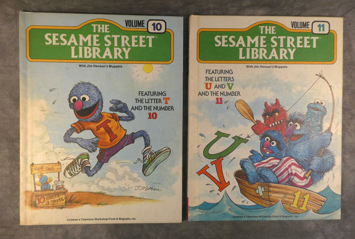 Vintage 1978 The Sesame Street Library, Vols 1-11