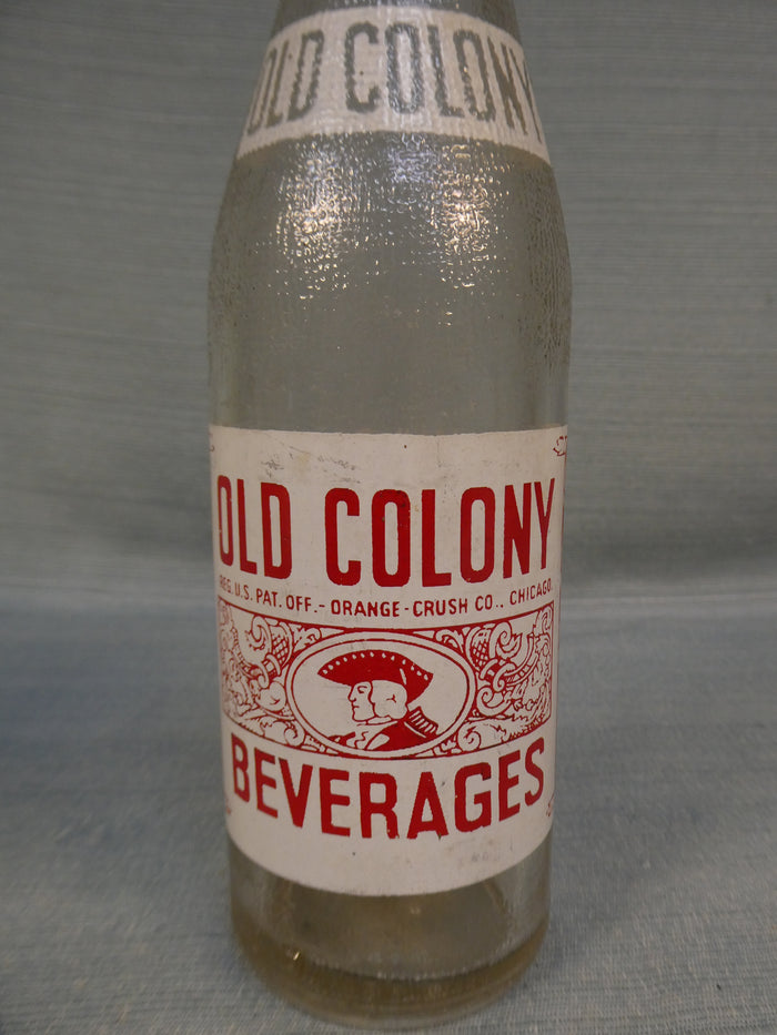 Vintage Glass Bottles - Frostie, Old Colony, Wayne, Nesbitt's - Lot of 4