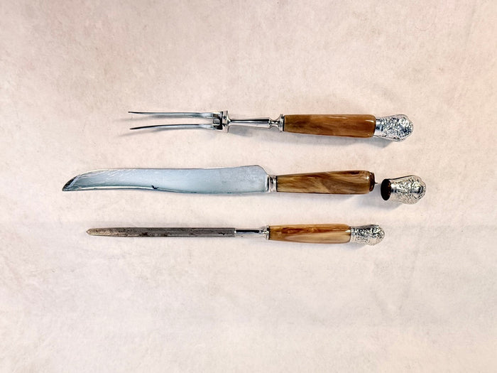 Vintage Hoffritz Stainless Carving Set