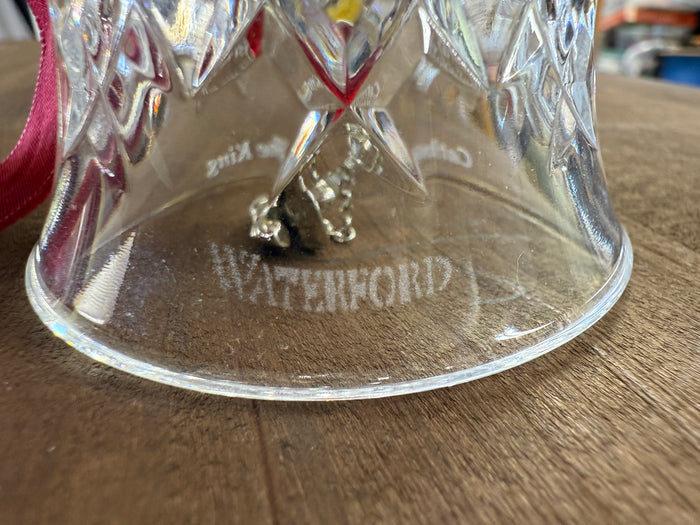 Waterford 4" Crystal Bell Turtle Dove 12 Days of Christmas Collection