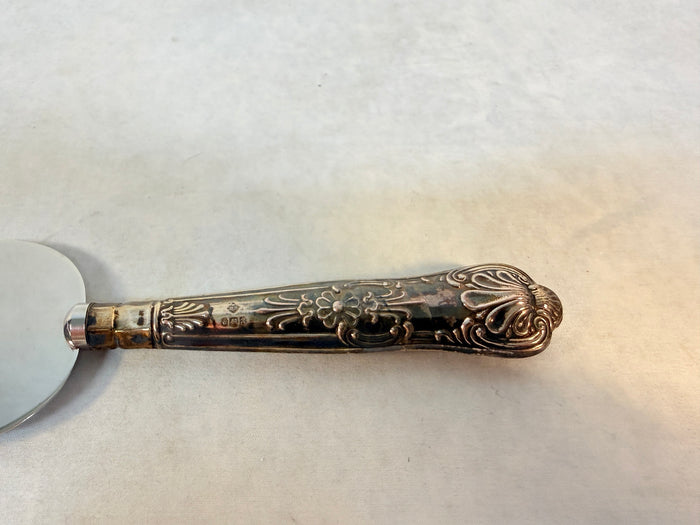 Weber and Hill Staffordshire Cake Server - Sterling with Stainless Blade