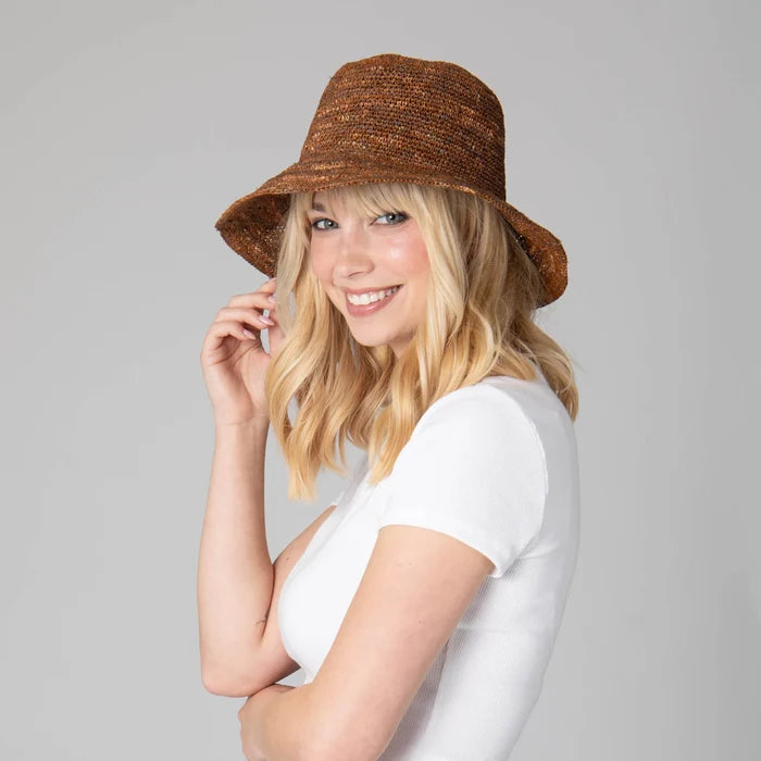 Weekend - Crochet Raffia Bucket