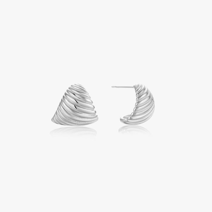 Willa Textured Dome Earrings - Flaire & Co.