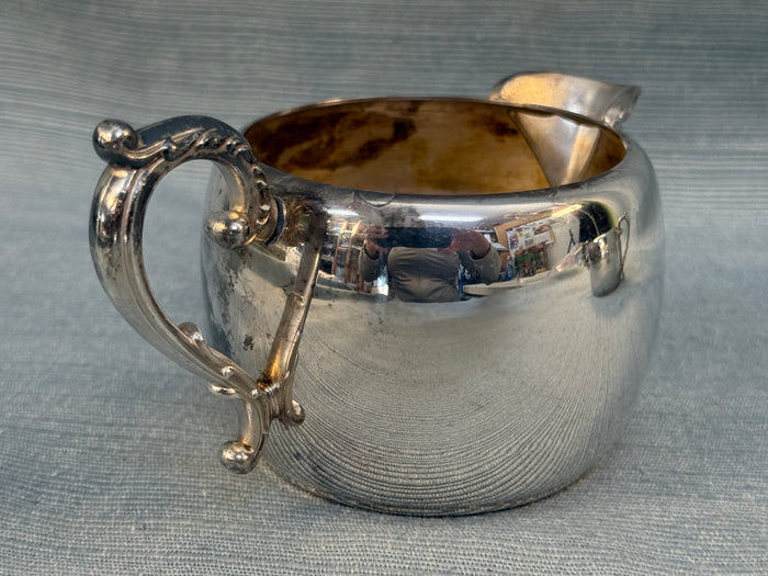 Wm. A. Rogers Silver Plate Cream and Sugar Set